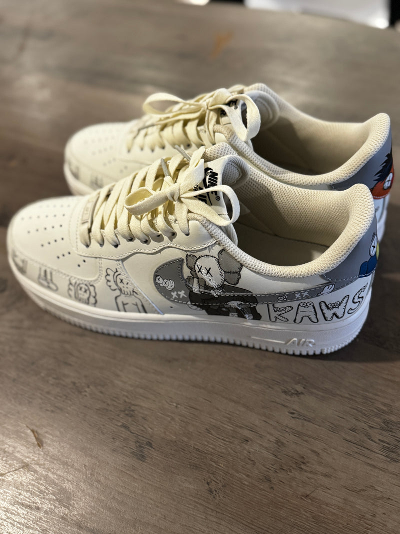 Custom Nike Air force 1 x Kaws 1