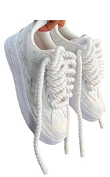 Custom Billie Eilish Nike Air force 1 Rope Laces