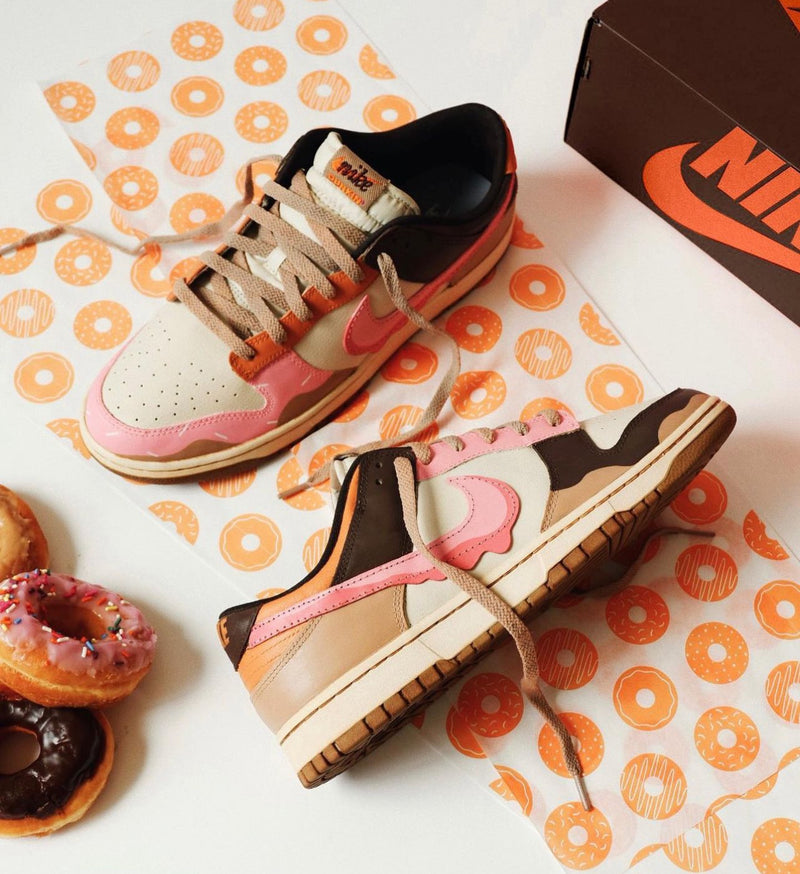 Nike Dunk Low x Dunkin Donuts Custom