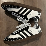 Custom Adidas Samba x CDG Black