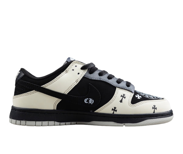 Nike Dunk Low Chrome Hearts Custom BW